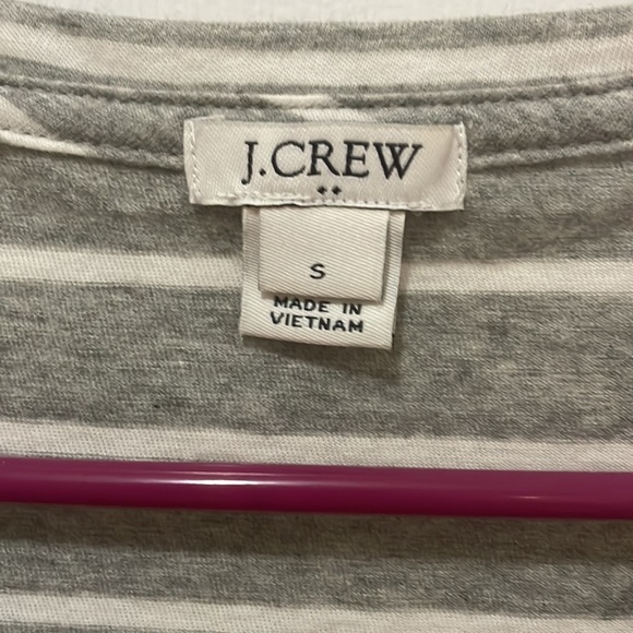 Jcrew striped knit tank w lace overlay - Picture 4 of 4